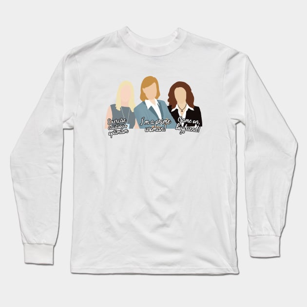 the women of the west wing Long Sleeve T-Shirt by aluap1006